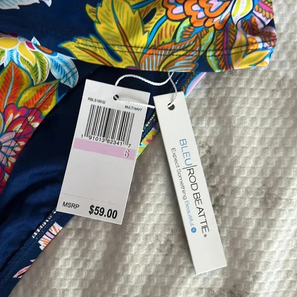 Bleu Rod Beattie Bikini Swimsuit Top Size 34D Bottom Size 6 - Picture 10 of 10